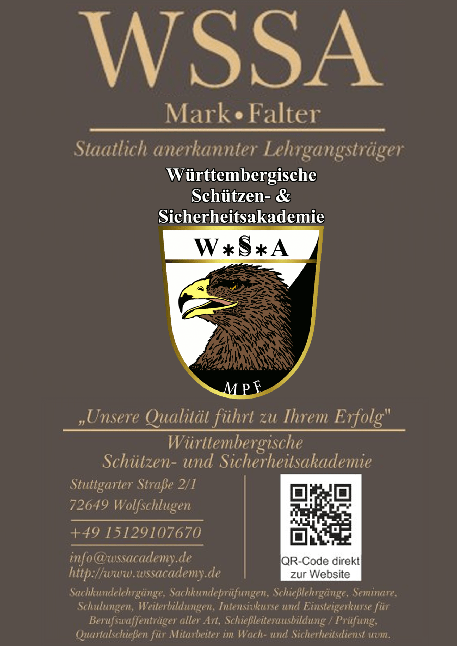 WSSA Werbeanzeige